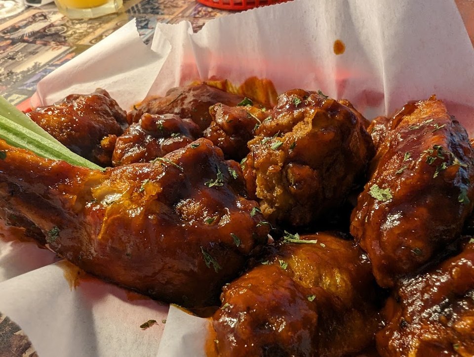 Barbecue Chicken Wings
